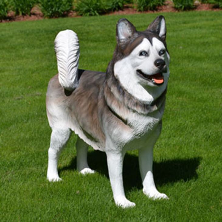 Fiberglass Dog Statue