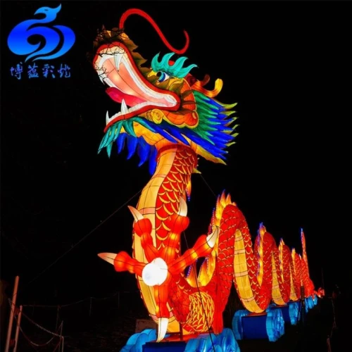 Decoração de lanterna chinesa bonita atraente