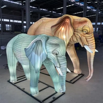 Lanternas de Elefante Chinês