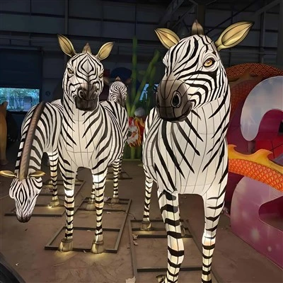 Decoração ExteriorLanterna Zebra Chinesa