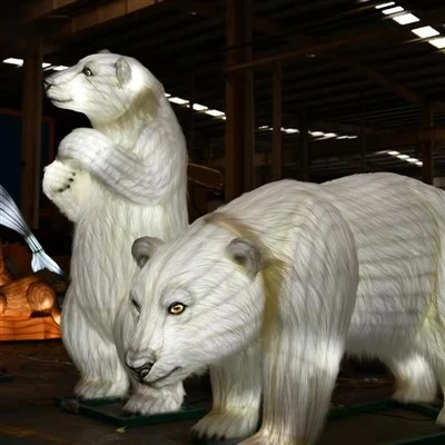 Lanternas Especiais Chinesas de Urso Polar